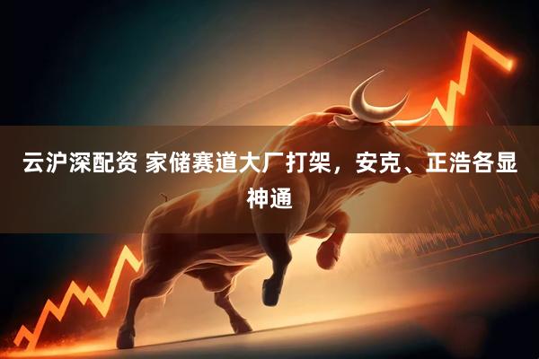 云沪深配资 家储赛道大厂打架，安克、正浩各显神通
